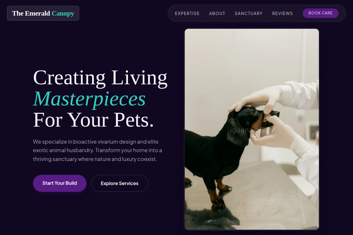 Vivarium Animal Care