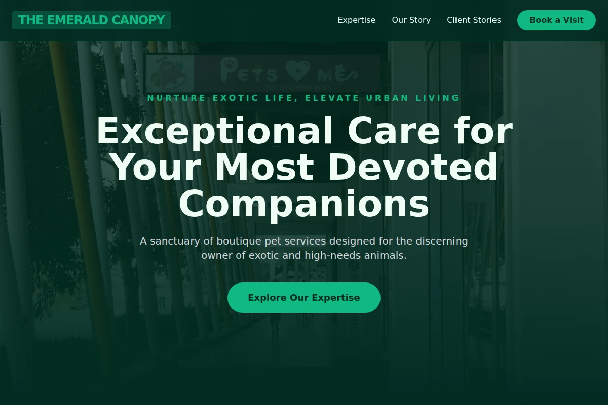 Minimal Pet Services