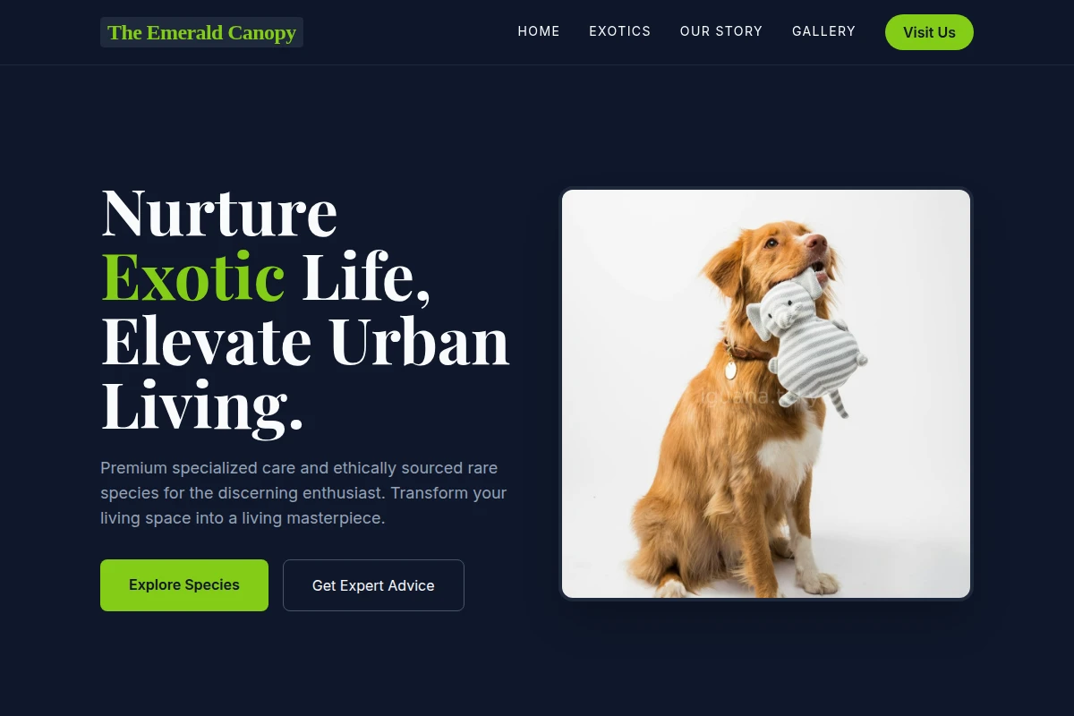 Exotic Pet Shop