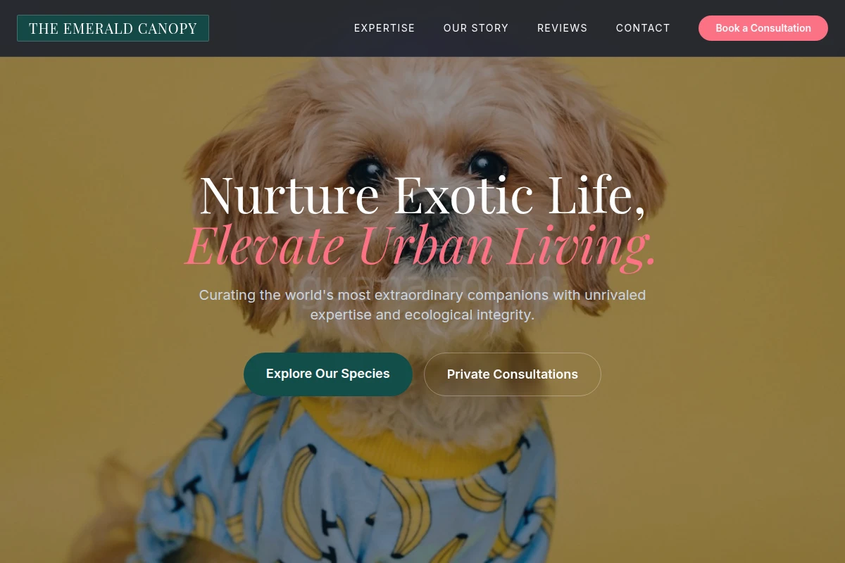 Canopy Pet Shop