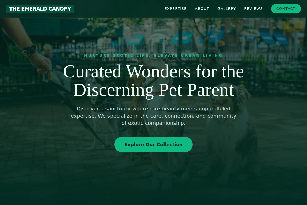 Emerald Pet Shop