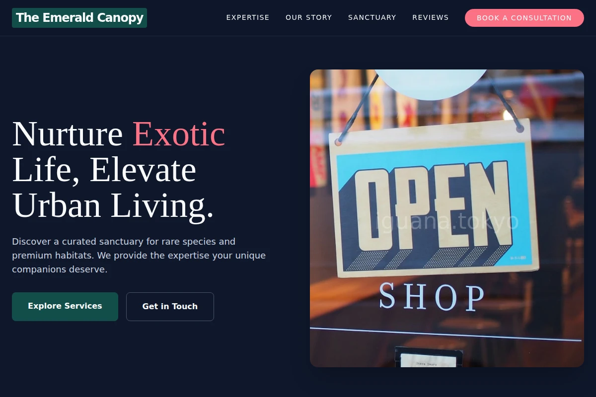 Canopy Pet Shop