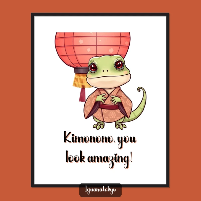 Free Printable Iguana Wall Art: Funny Downloadable Decor for Quirky Home Spaces