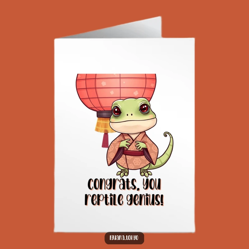 Free Printable Iguana Congrats Card: Hilarious Downloadable Gift for Any Occasion
