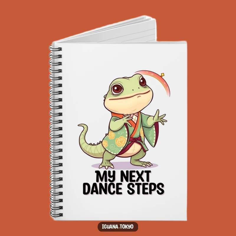 Funny Iguana Dance Notebook: Festive Notes, Creative Funny Gift