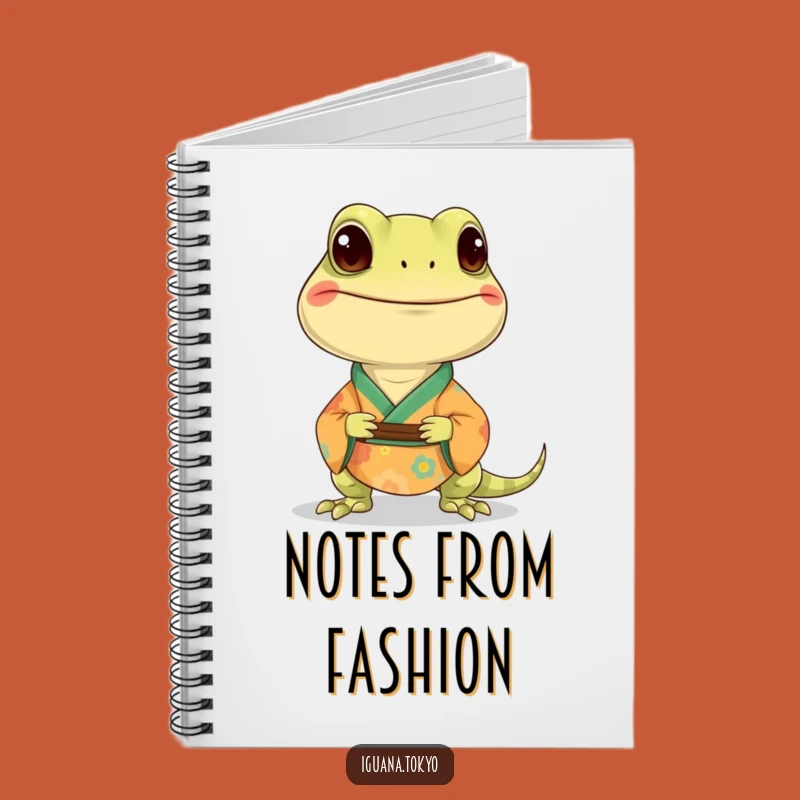 Funny Iguana Kimono Notebook: Stylish Journal, Great Funny Gift